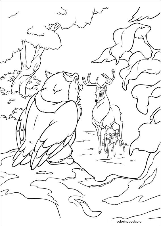 Bambi 2 coloring page (028)