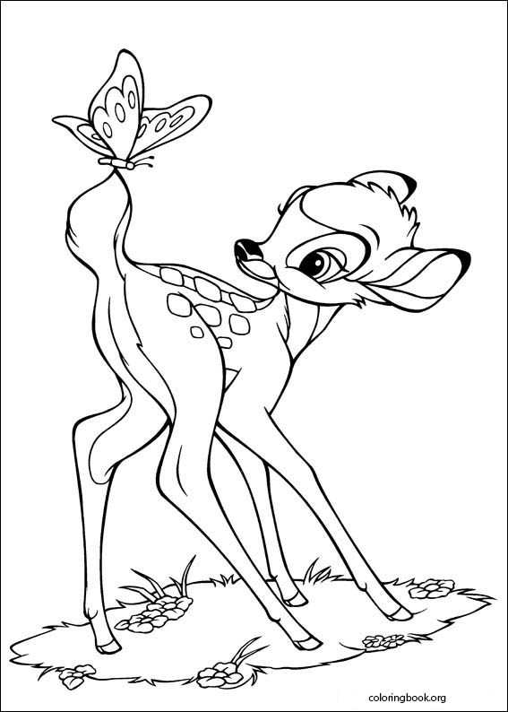 Bambi 2 coloring page (031)