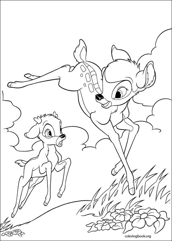 Bambi 2 coloring page (033)