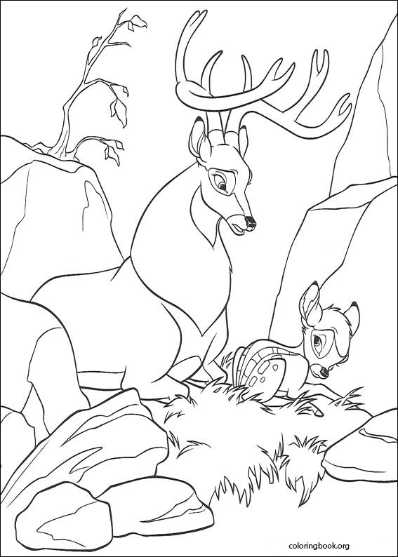 Bambi 2 coloring page (042)