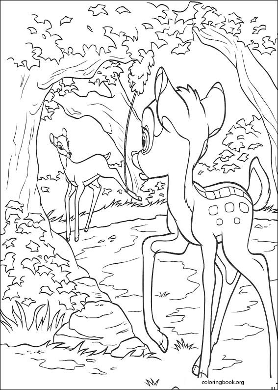 Bambi 2 coloring page (046)