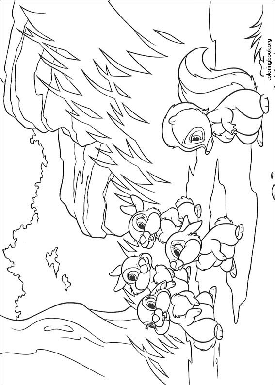 Bambi 2 coloring page (050)