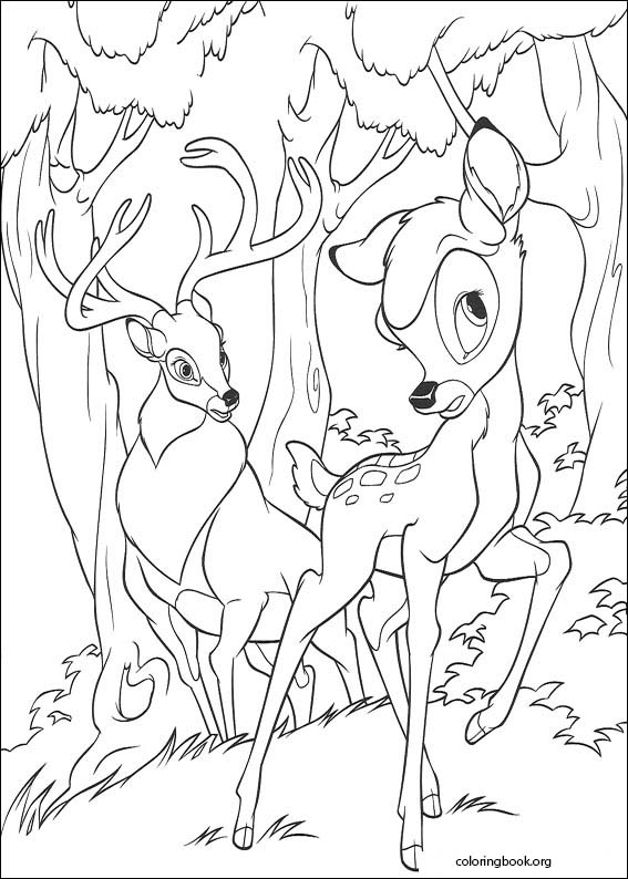 Bambi 2 coloring page (054)