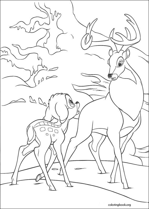 Bambi 2 coloring page (058)