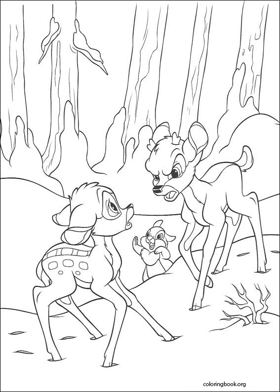 Bambi 2 coloring page (061)