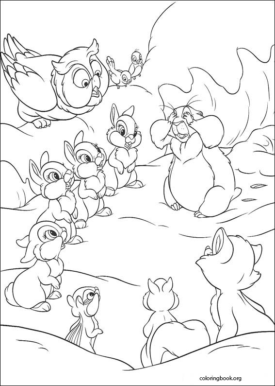 Bambi 2 coloring page (062)
