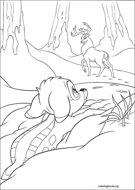 Bambi 2 coloring page (063)