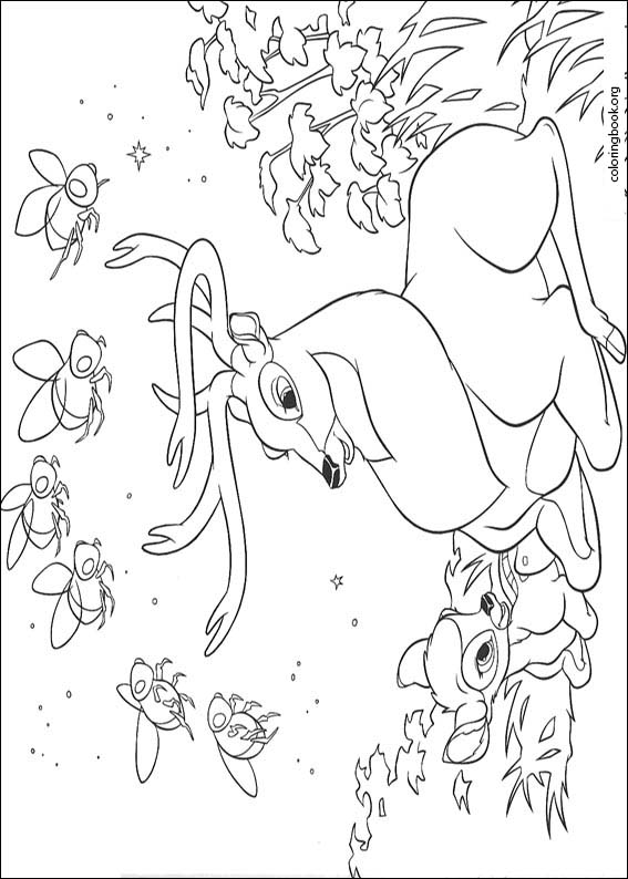 Bambi 2 coloring page (066)