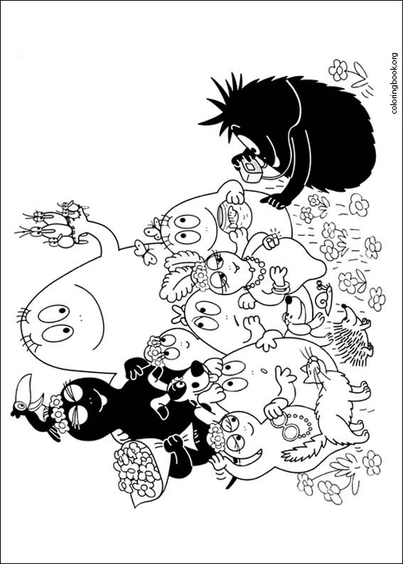 Barbapapa coloring page (001)