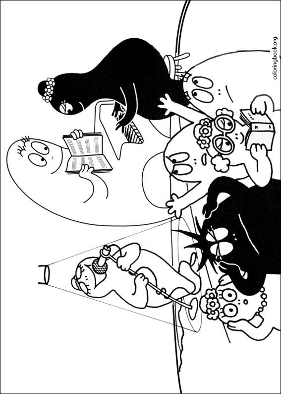 Barbapapa coloring page (004)