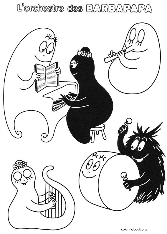 Barbapapa coloring page (011)