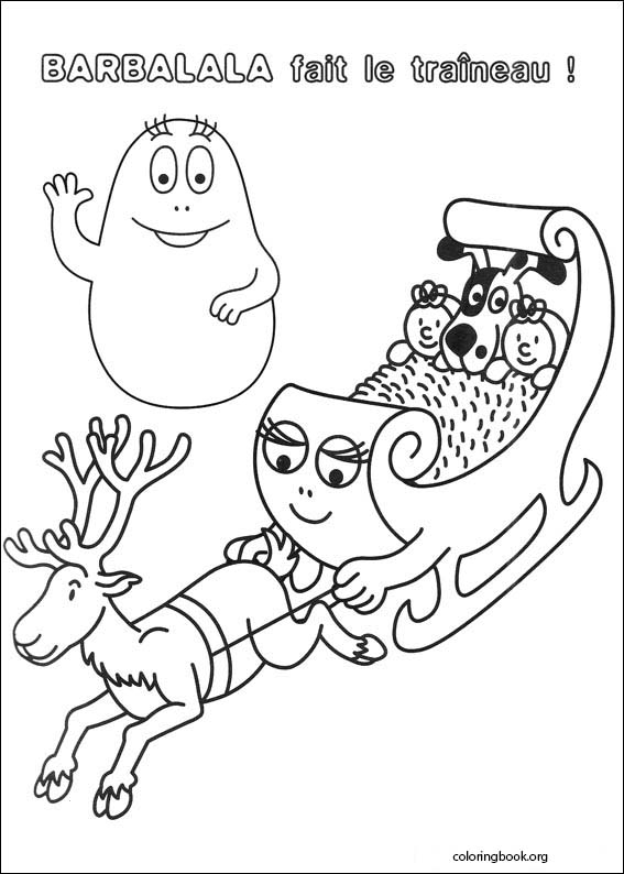 Barbapapa coloring page (012)