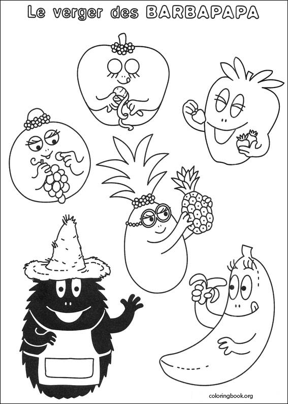 Barbapapa coloring page (016)