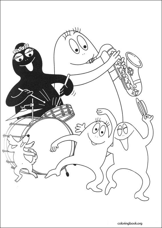 Barbapapa coloring page (023)