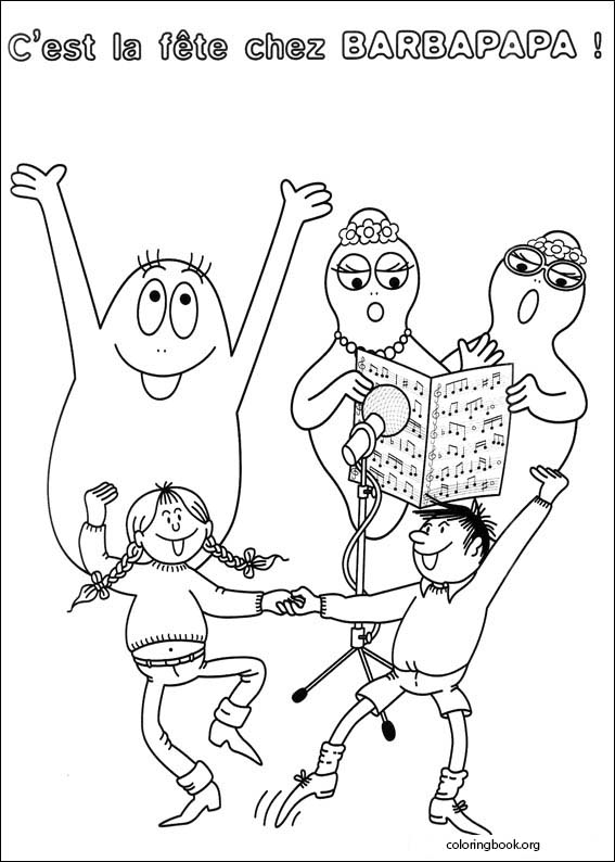 Barbapapa coloring page (024)