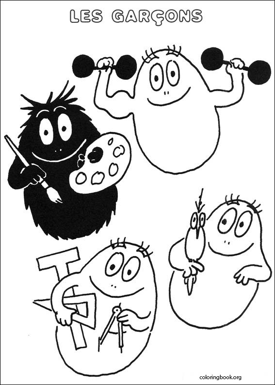 Barbapapa coloring page (028)