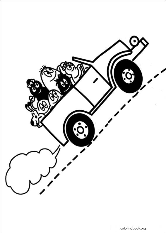 Barbapapa coloring page (034)