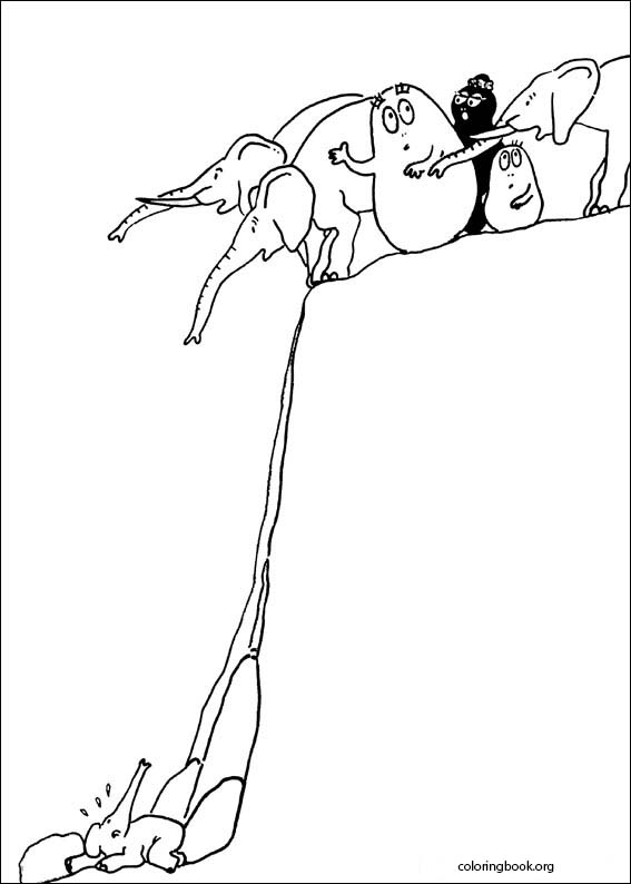 Barbapapa coloring page (039)