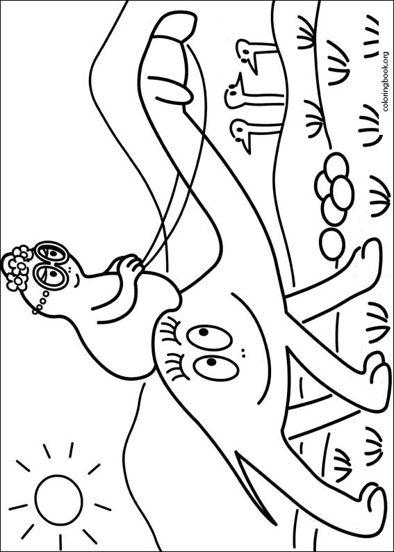 Barbapapa coloring page (040)