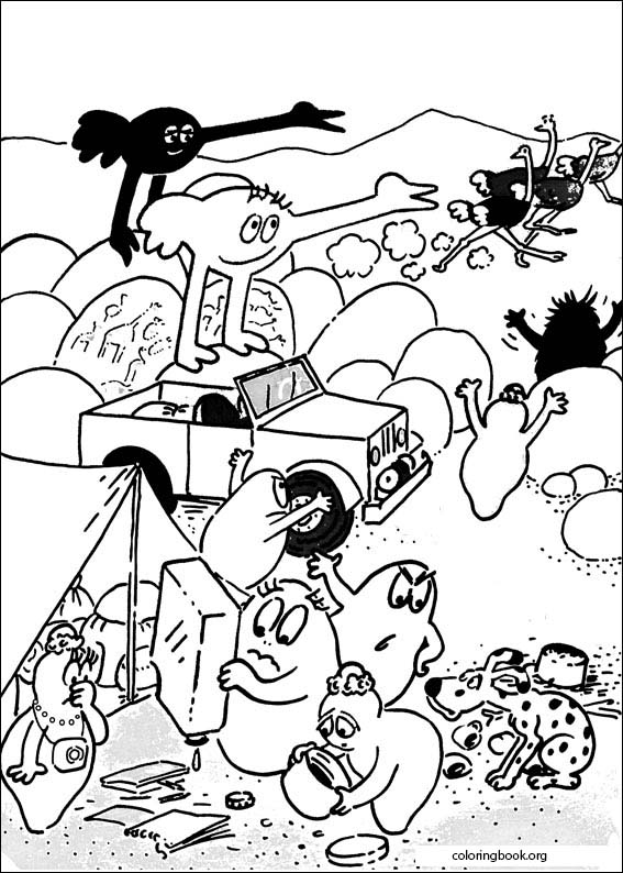 Barbapapa coloring page (042)