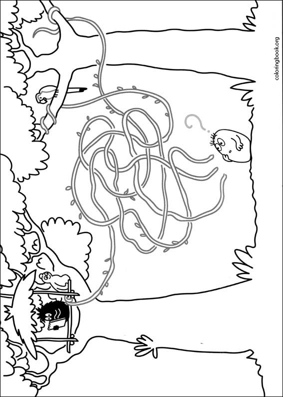 Barbapapa coloring page (051)