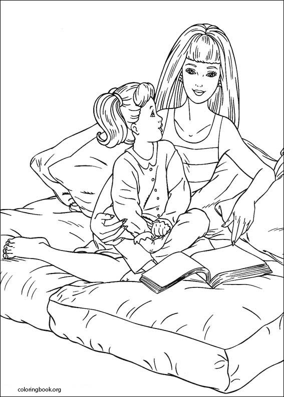 Barbie coloring page (011)