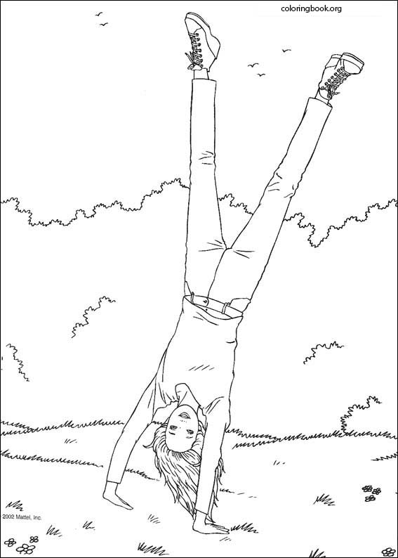 Barbie coloring page (022)