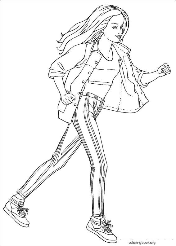 Barbie coloring page (032)