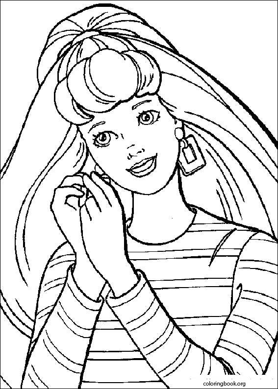 Barbie coloring page (040)