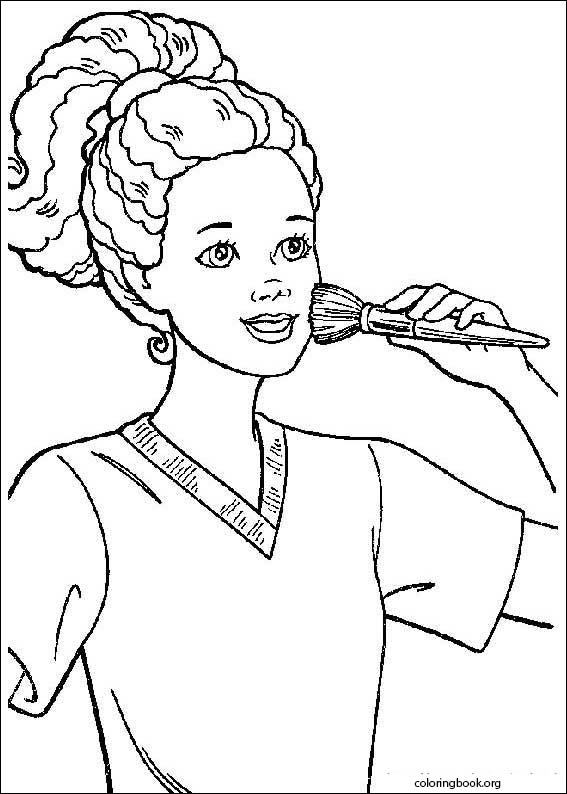 Barbie coloring page (041)