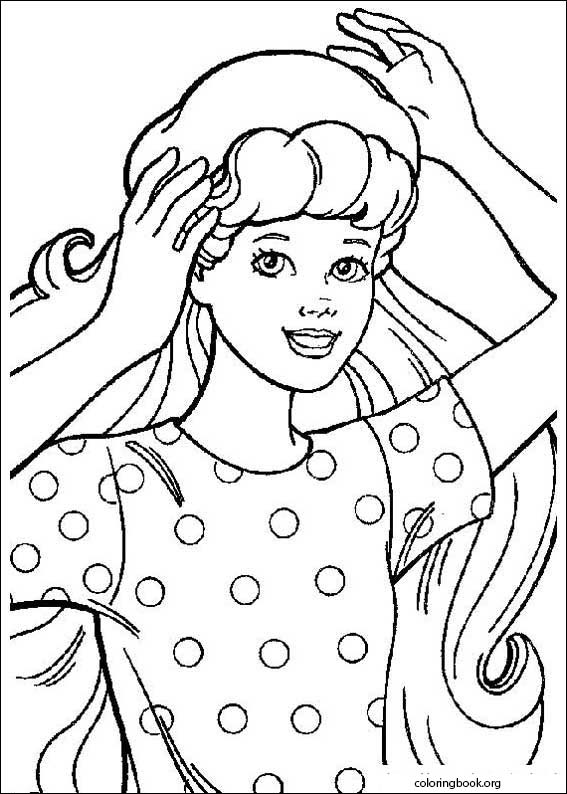 Barbie coloring page (042)