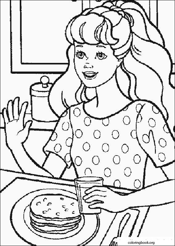 Barbie coloring page (045)