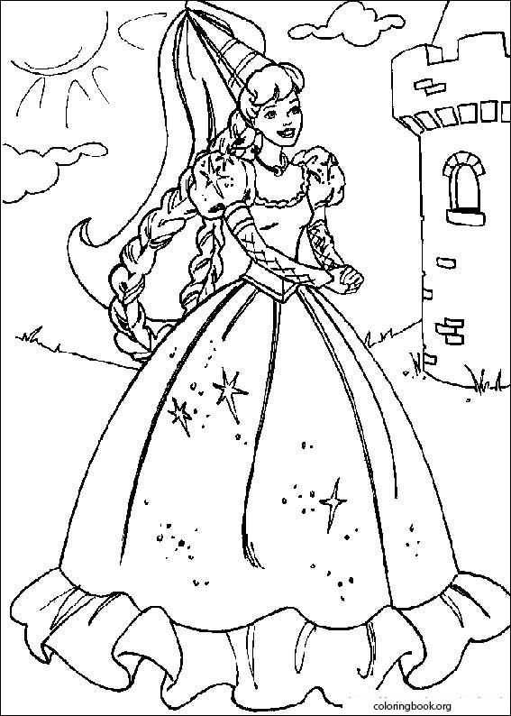 Barbie coloring page (047)