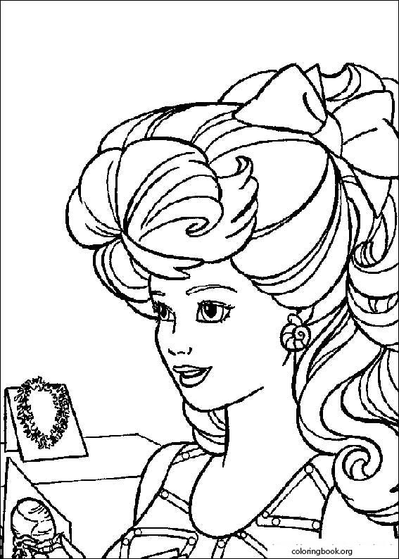 Barbie coloring page (050)