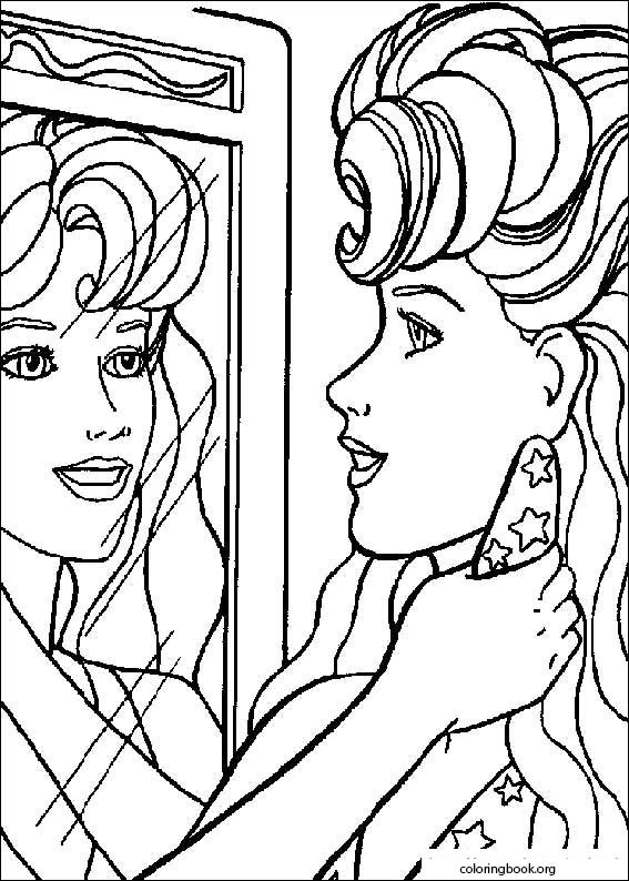 Barbie coloring page (056)