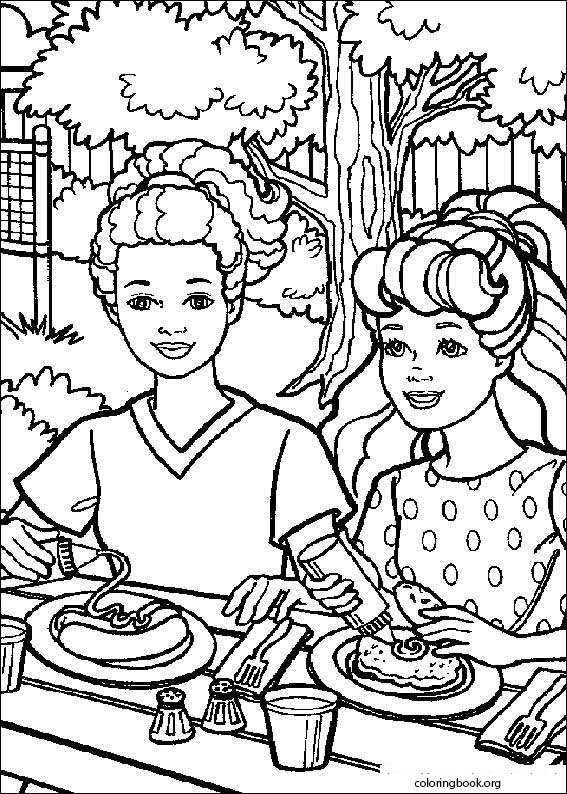 Barbie coloring page (066)