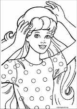 Barbie coloring page (042)