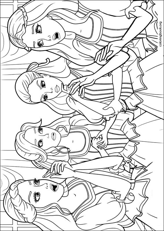 Barbie And The Three Musketeers coloring page (002)