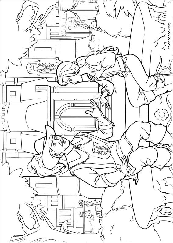 Barbie And The Three Musketeers coloring page (015)