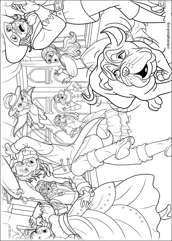 Barbie And The Three Musketeers coloring page (016)