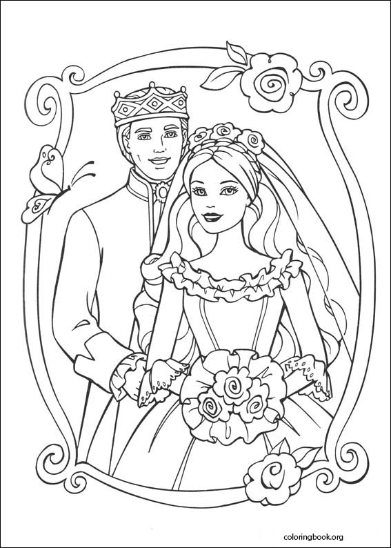 Barbie As The Princess And The Pauper coloring page (002)