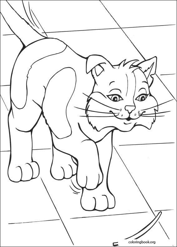 Barbie As The Princess And The Pauper coloring page (008)
