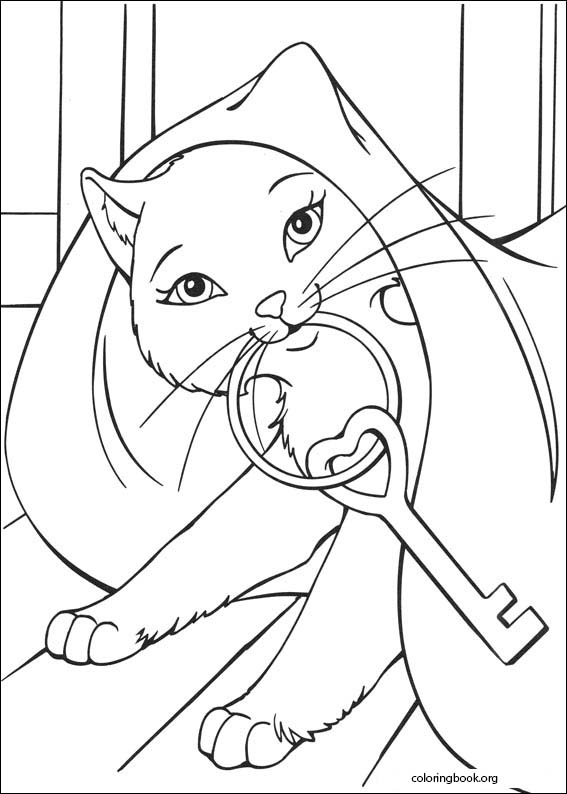 Barbie As The Princess And The Pauper coloring page (009)
