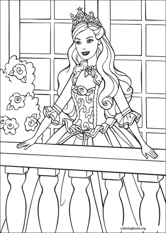 Barbie As The Princess And The Pauper coloring page (020)