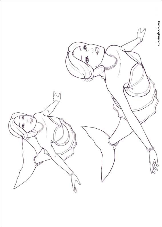 Barbie Mariposa coloring page (005)