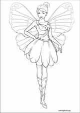 Barbie Mariposa coloring page (008)