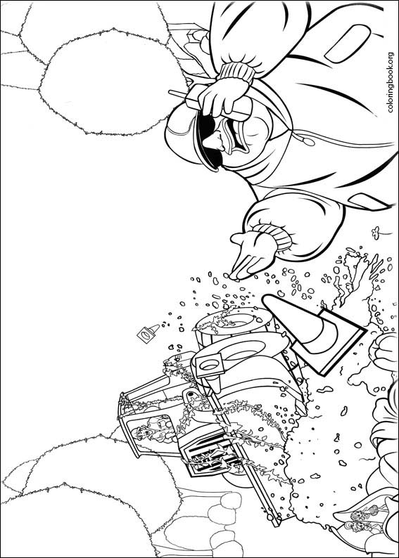 Barbie Presents: Thumbelina coloring page (014)