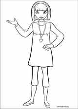 Barbie Presents: Thumbelina coloring page (001)
