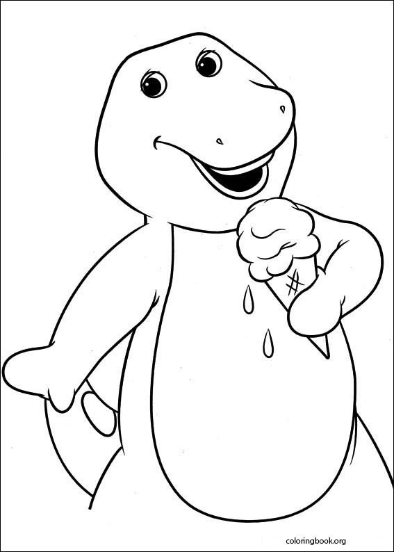 Barney & Friends coloring page (008)
