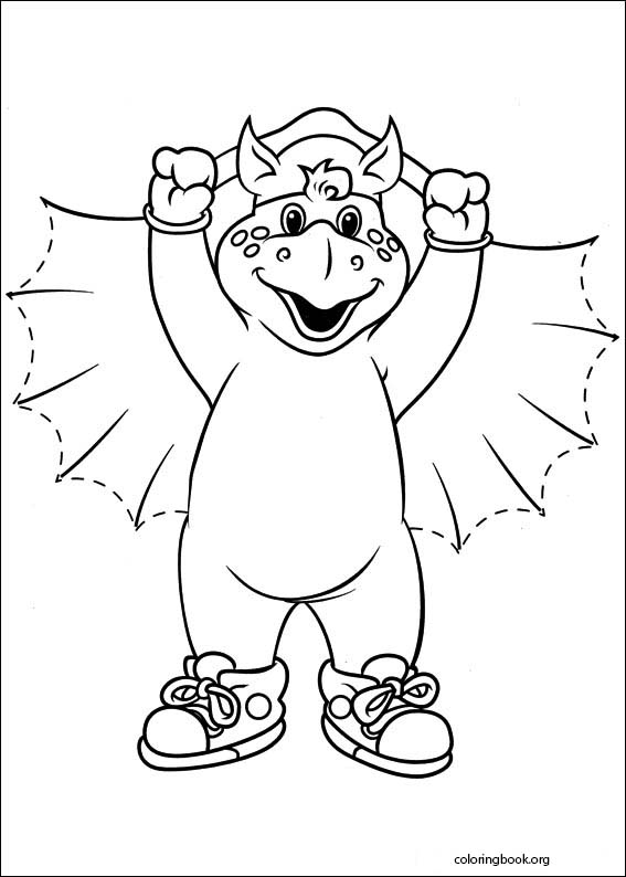 Barney & Friends coloring page (011)